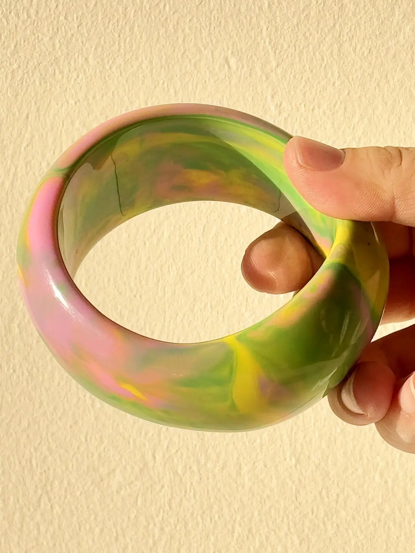 TEEK - Green Scheme Chunky Irregular Texture Bracelet JEWELRY theteekdotcom M