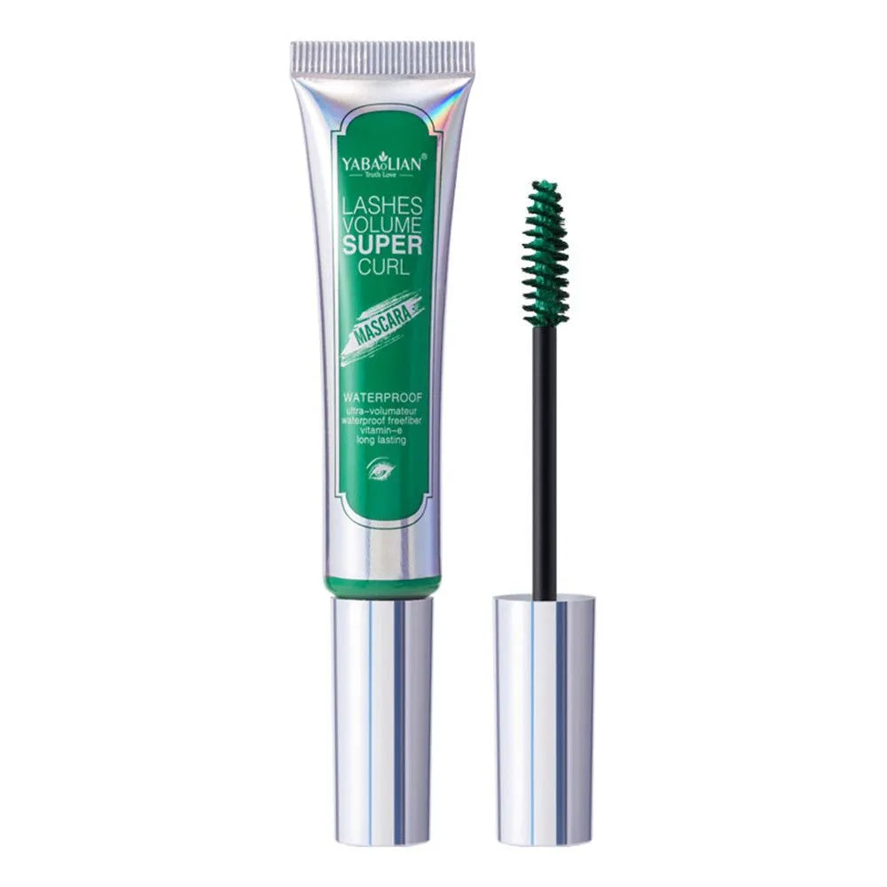 TEEK - 1PC Waterproof Fast Dry Rare Color Mascara MAKEUP theteekdotcom green  