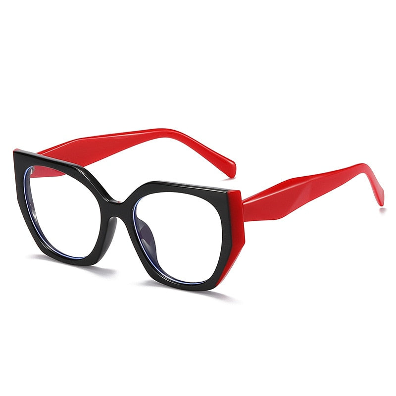 TEEK - Anti Blue Computer Cutie Eyeglasses EYEGLASSES theteekdotcom Red  