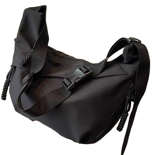 TEEK - Nylon Zippered Single Shoulder Bag BAG theteekdotcom