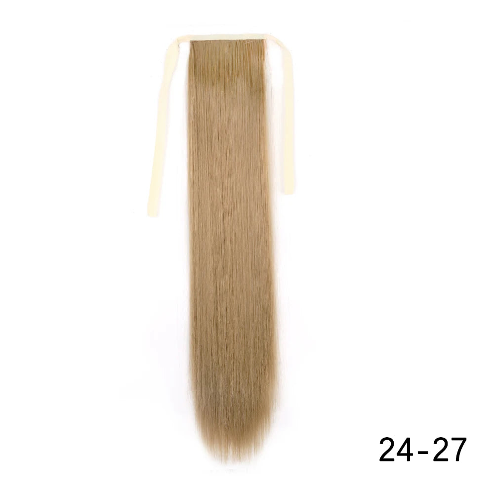 TEEK - Synthetic Long Tie Ponytail Extension