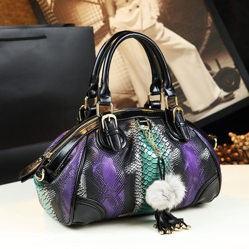 TEEK - The Transferring Handbag BAG theteekdotcom Purple 30cmx13cmx18cm 