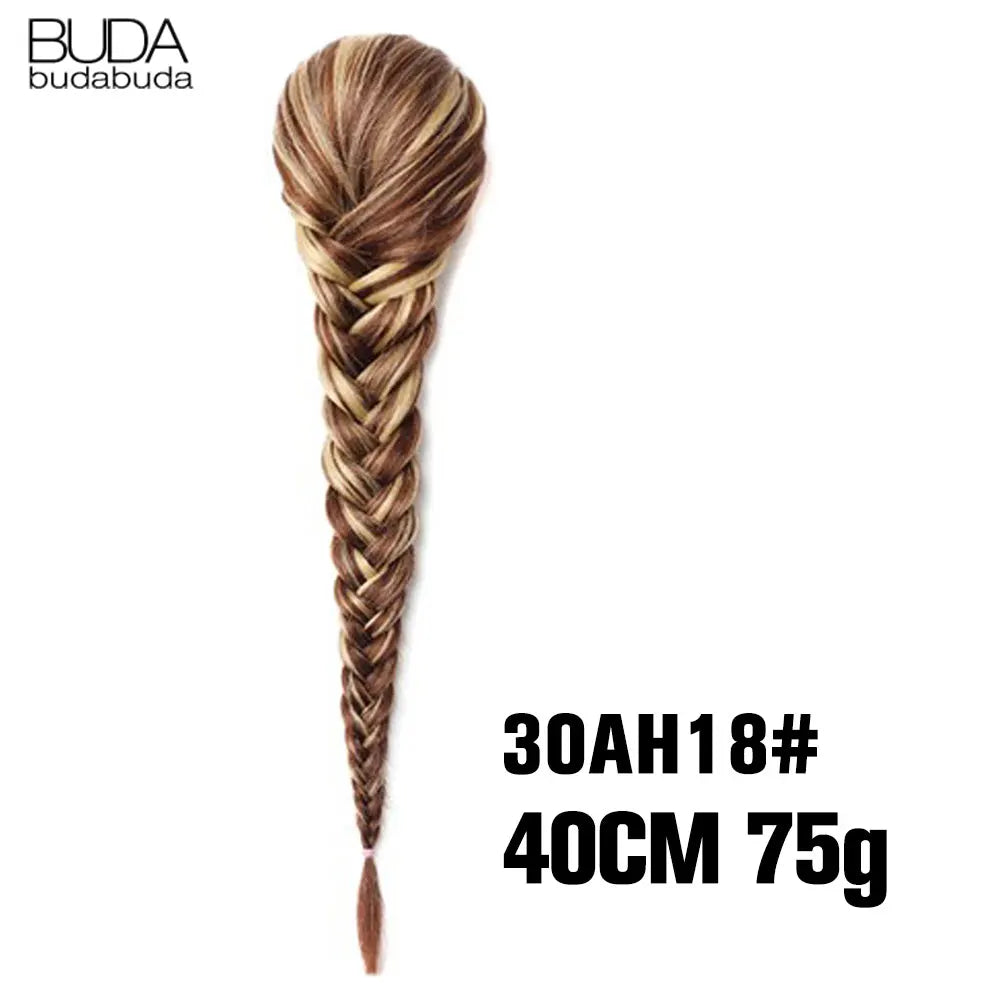 TEEK - 20 Inch Long Braided Synthetic PonytailHair Extension HAIR theteekdotcom 30AH18 75g