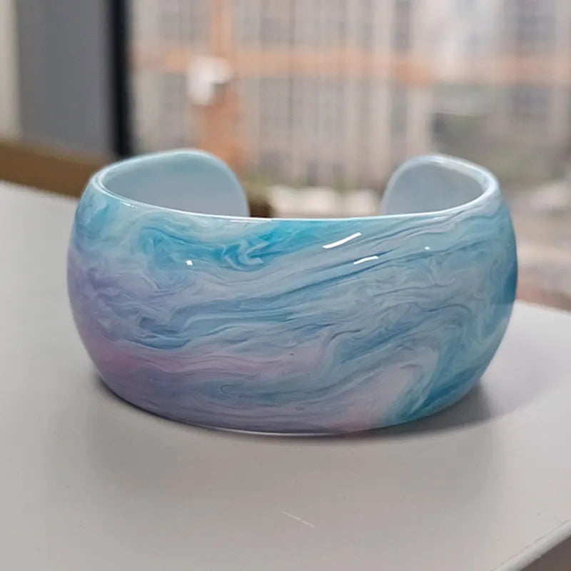 TEEK - Green Scheme Chunky Irregular Texture Bracelet JEWELRY theteekdotcom S