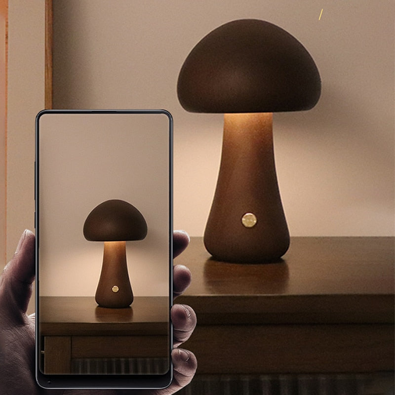 TEEK - Mushroom LED Night Lamp HOME DECOR theteekdotcom   