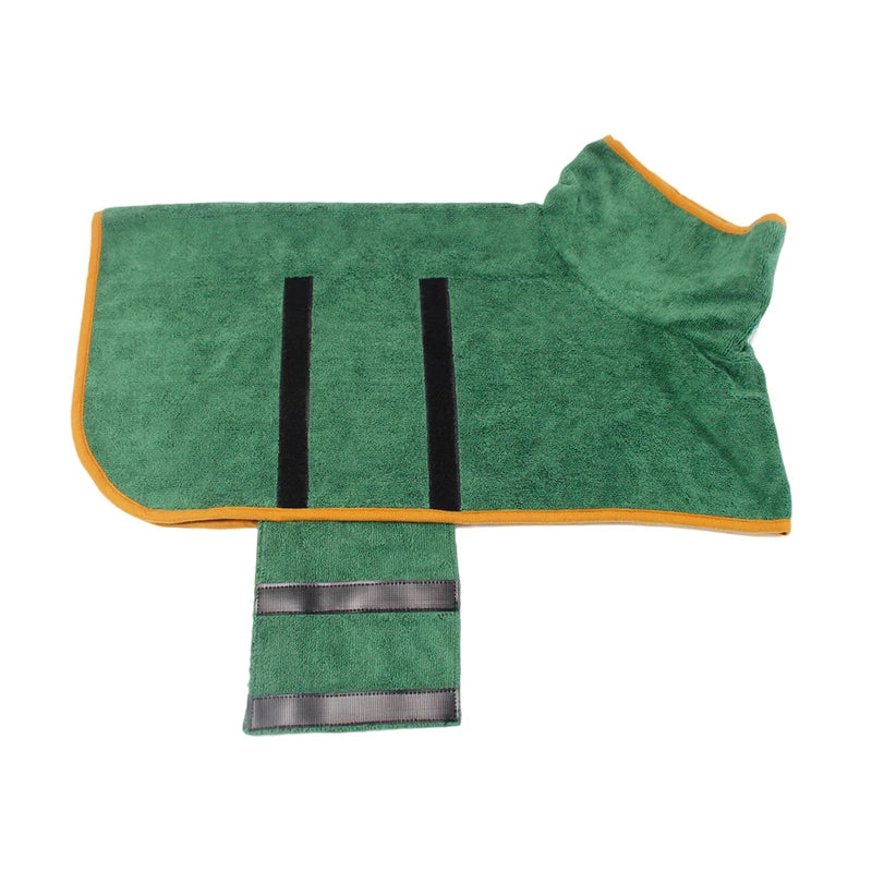 TEEK - Dog Bathrobe PET SUPPLIES theteekdotcom Green XS