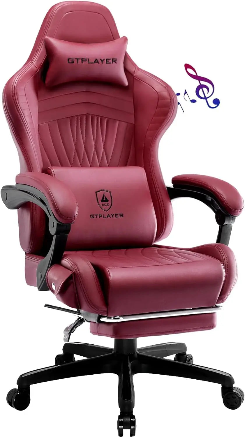 TEEK - GT PLAYER Computer Gaming Chair HOME DECOR theteekdotcom Wine Red  