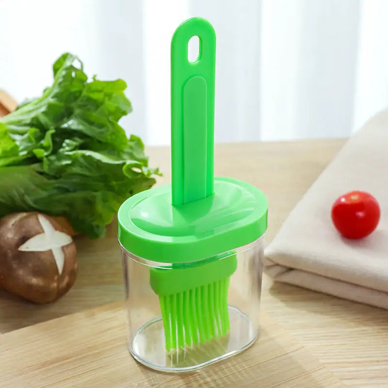 TEEK - Silicone Oil Brush Bottle HOME DECOR theteekdotcom Green  