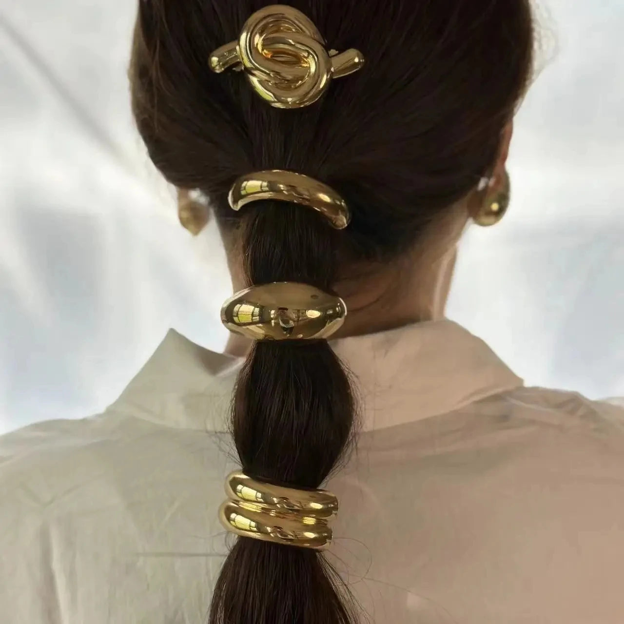 TEEK - Metal Irregular Double-Layer Hair Bands HAIR CARE theteekdotcom   