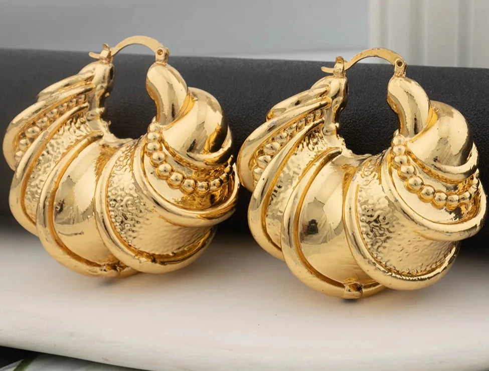 TEEK - 18K Gold Plated Hoop Earrings | Various JEWELRY theteekdotcom 1  