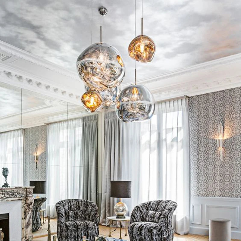 TEEK - Modern LED PVC Lava Pendant Hanging Light HOME DECOR theteekdotcom