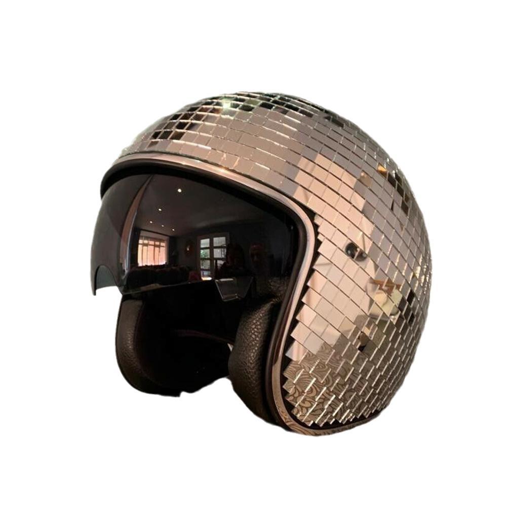 TEEK - Disco Ball Helmet HAT theteekdotcom   