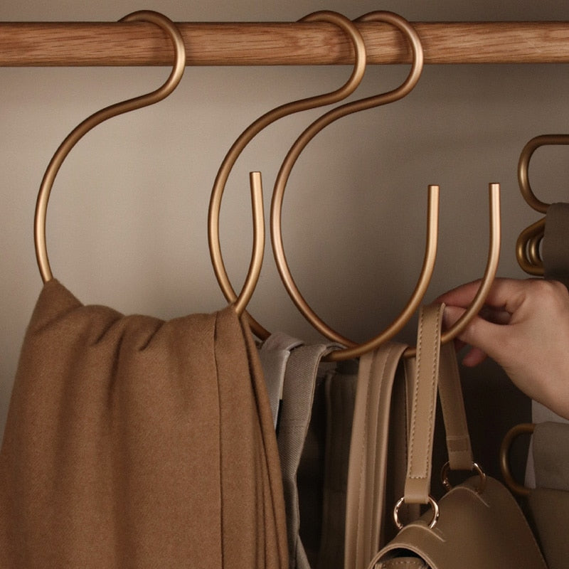 TEEK - 5pcs S-Shape Metallic Hook Hangers HOME DECOR theteekdotcom   