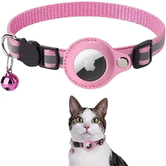 TEEK - Pet GPS Tracker Anti-Lost Tracker Collar PET SUPPLIES theteekdotcom Pink Single Collar  