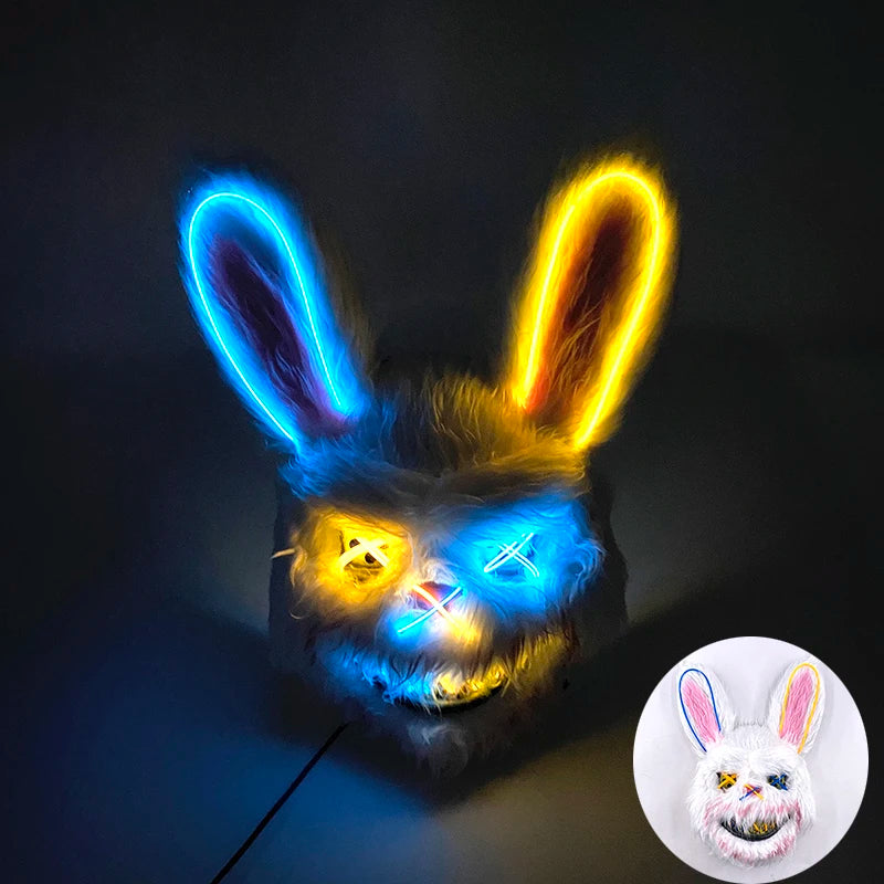 TEEK - Light Up Killer Bear | Bunny Mask COSTUME theteekdotcom 15