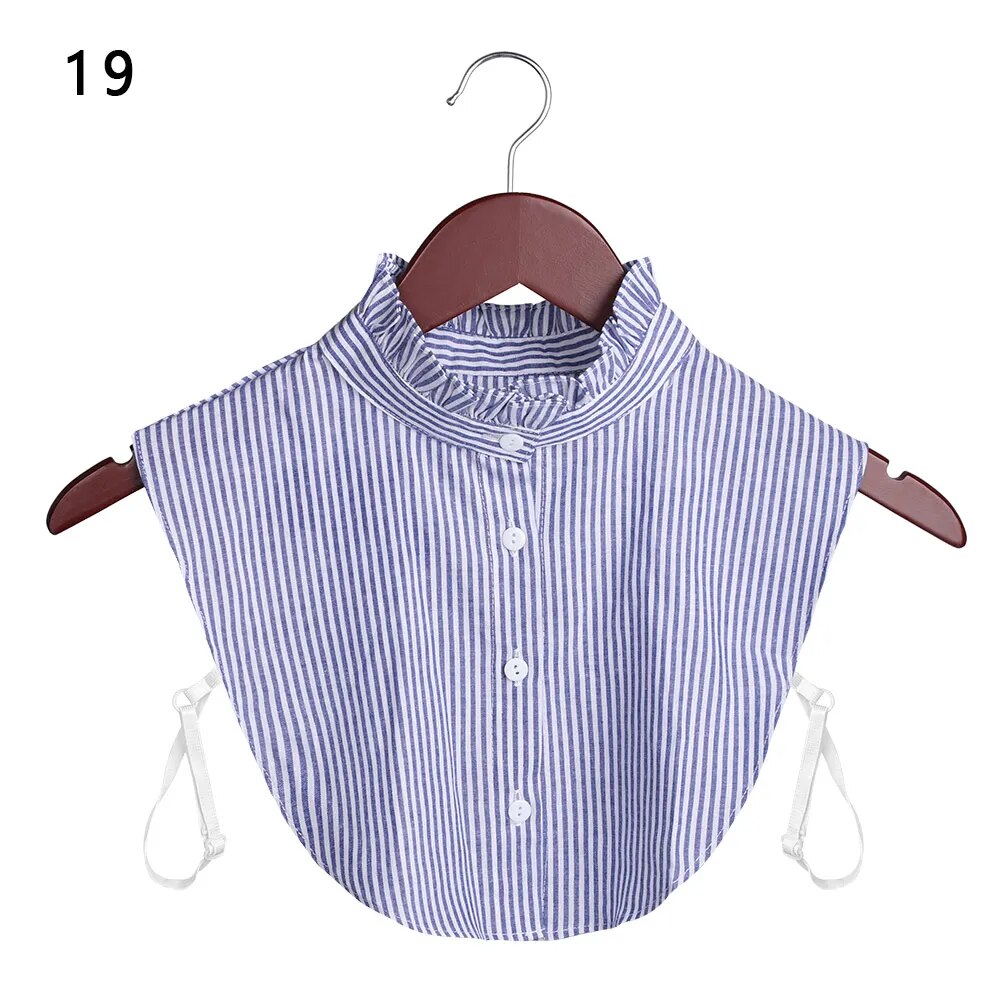 TEEK - Lapel Detachable Shirt Collars TOPS theteekdotcom C19  