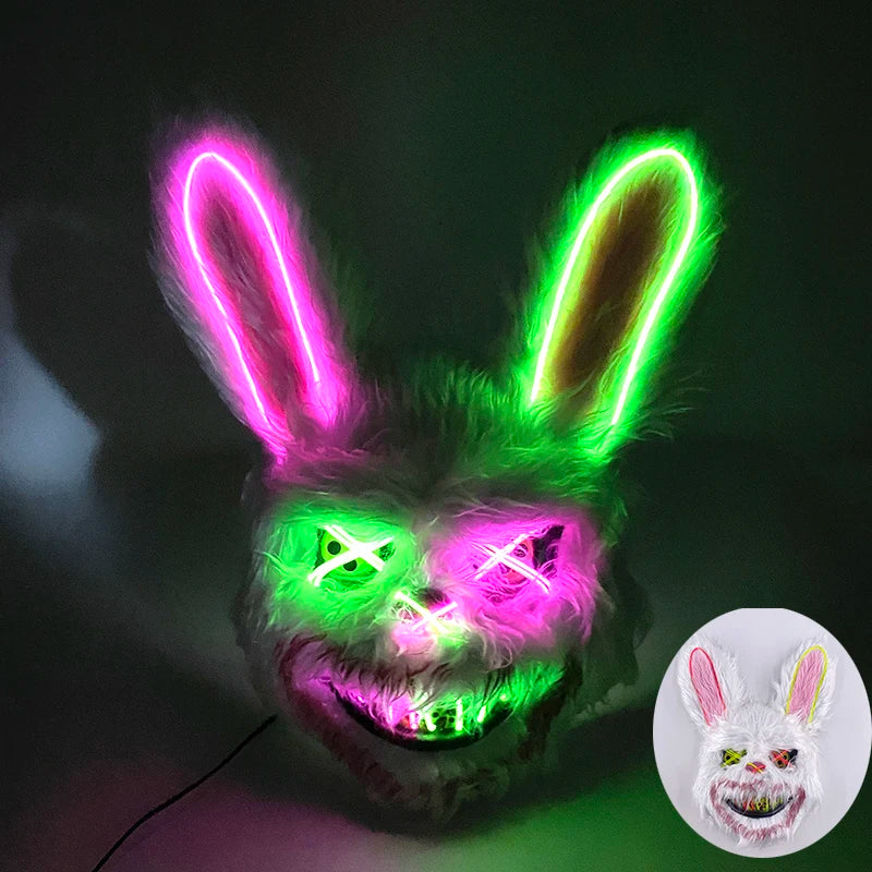 TEEK - Light Up Killer Bear | Bunny Mask COSTUME theteekdotcom 14