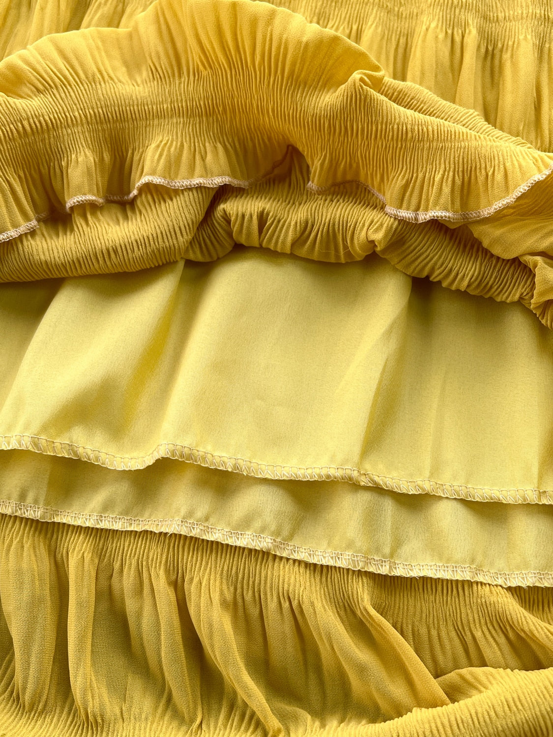 TEEK - Vintage Draped Puff Sleeve Dress DRESS theteekdotcom   