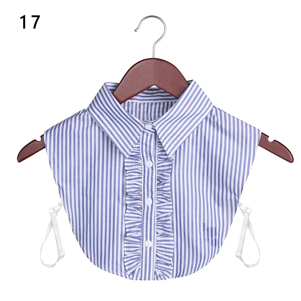 TEEK - Lapel Detachable Shirt Collars TOPS theteekdotcom C17  