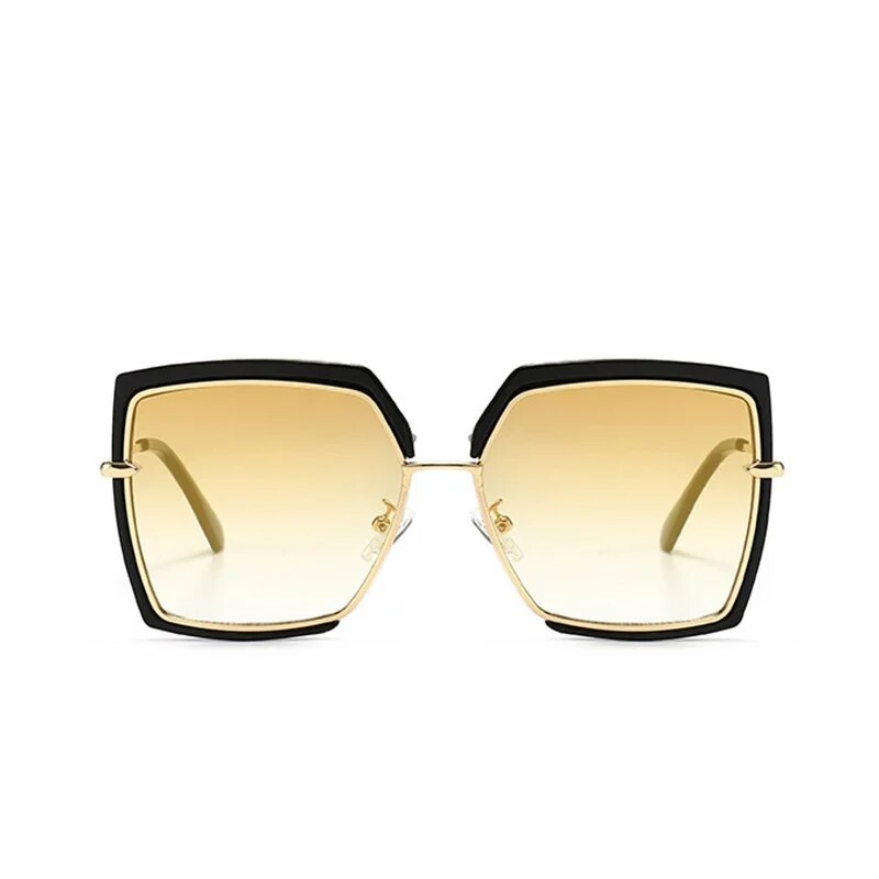 TEEK - Top Maintenance Square Sunglasses EYEGLASSES theteekdotcom C6 Black Gold  