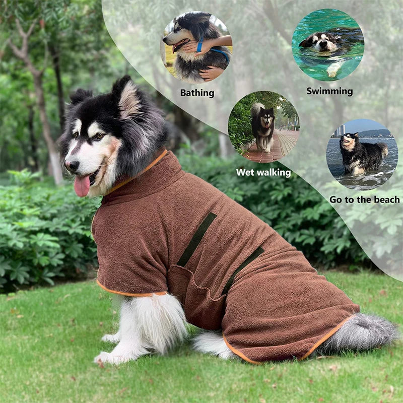 TEEK - Dog Bathrobe PET SUPPLIES theteekdotcom