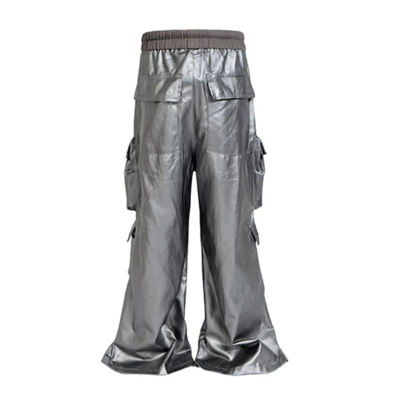 TEEK - Mens Coated Smooth Cargo Pants PANTS theteekdotcom