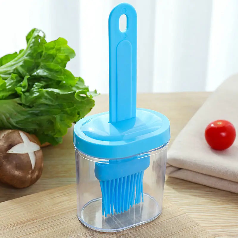 TEEK - Silicone Oil Brush Bottle HOME DECOR theteekdotcom Blue  