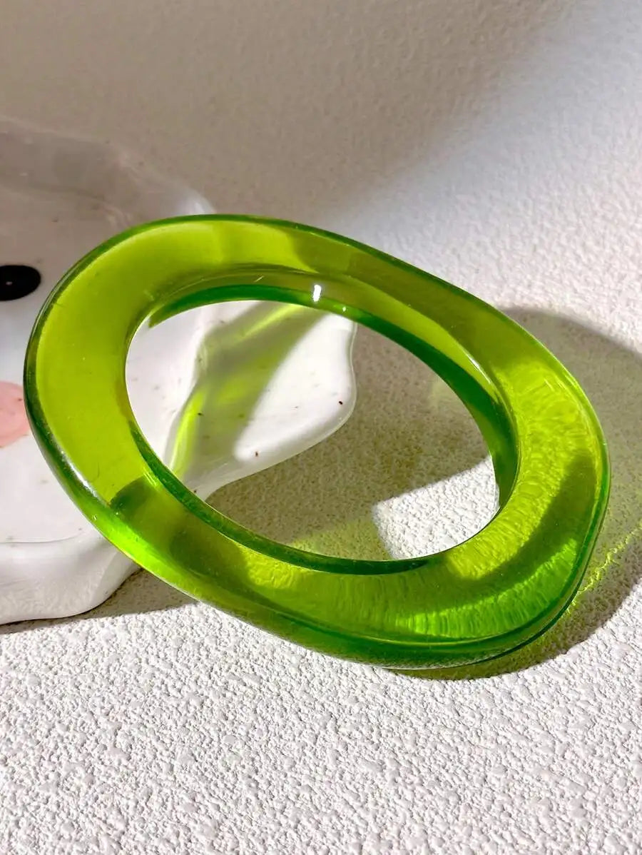 TEEK - Green Scheme Chunky Irregular Texture Bracelet JEWELRY theteekdotcom P