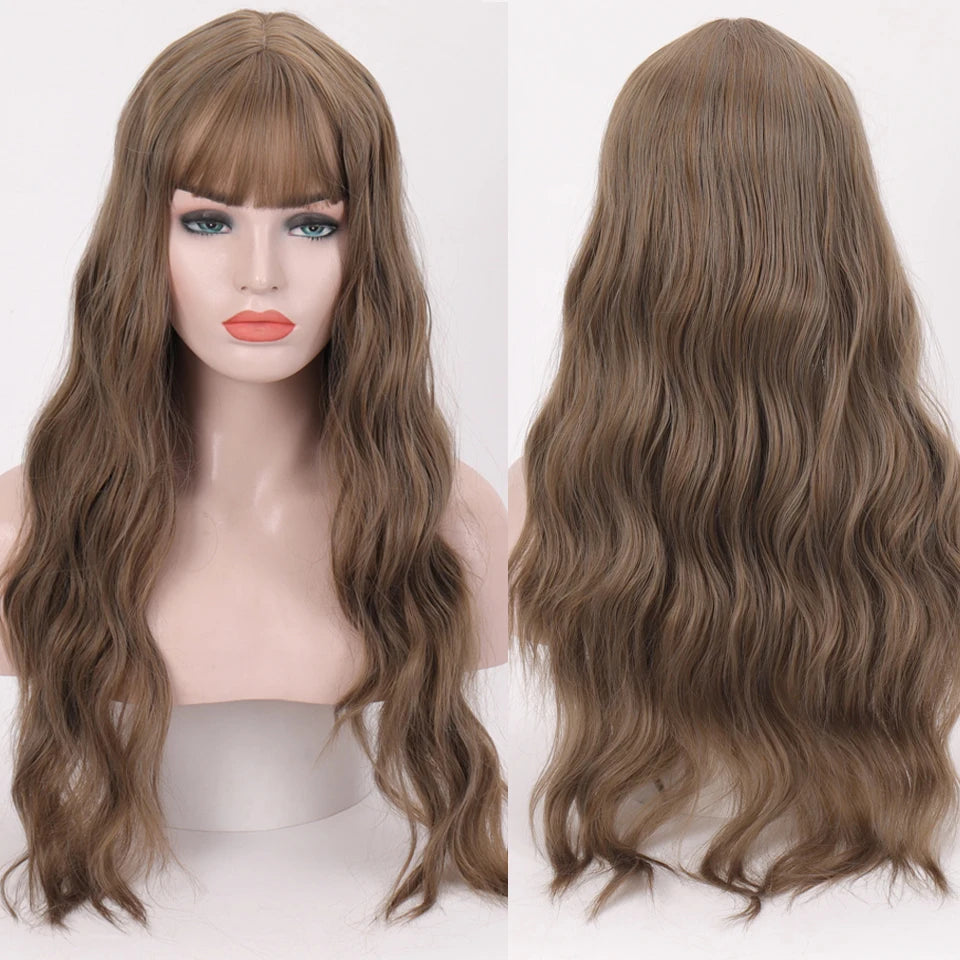 TEEK - Long Wavy Heat Resistant Synthetic Wig HAIR theteekdotcom 4/27HL  