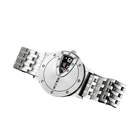 TEEK - Notch View Stainless Steel Quartz Watch WATCH theteekdotcom   