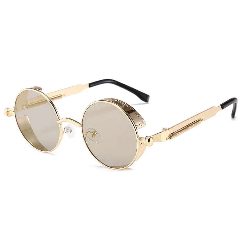 TEEK - Metal Round Mirror Glasses EYEGLASSES theteekdotcom