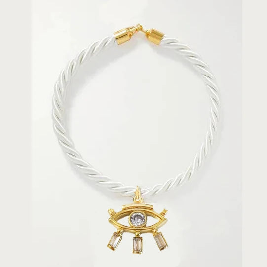 TEEK - Pendant Thick Rope Choker Necklace JEWELRY theteekdotcom necklace 15  
