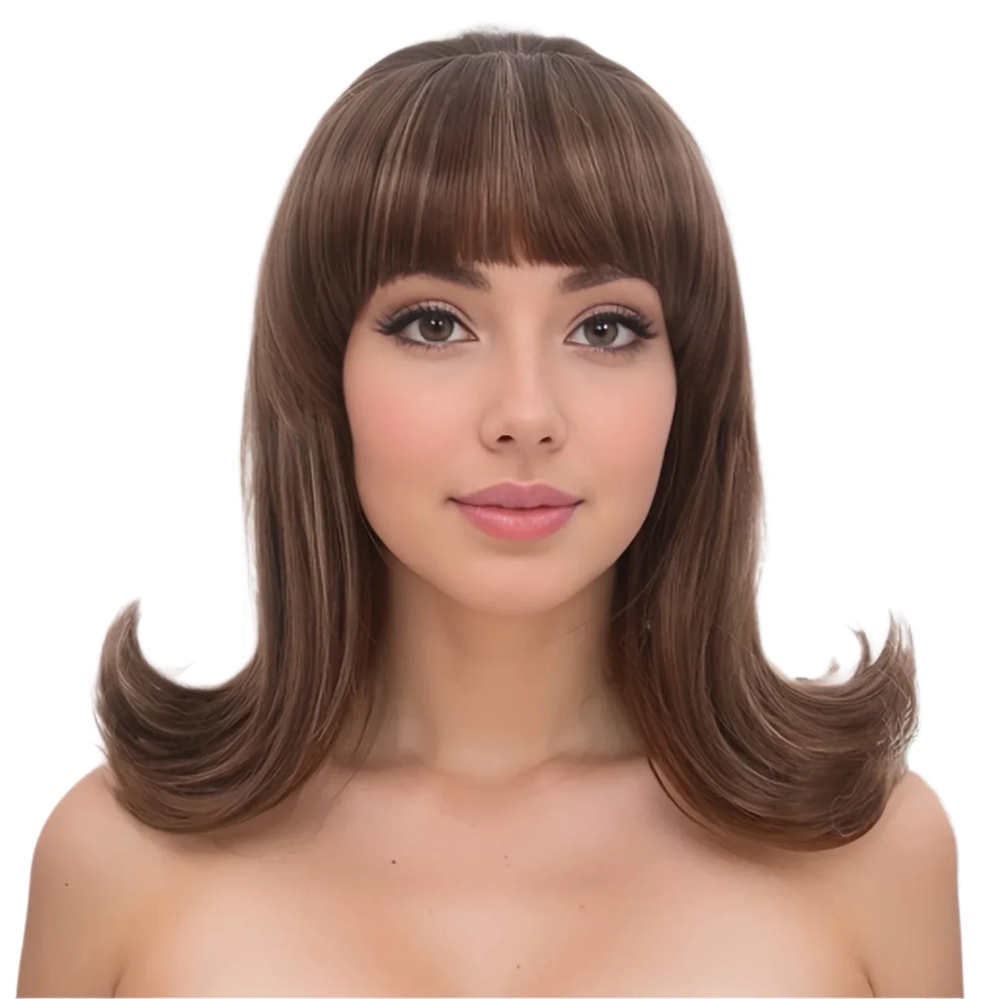 TEEK - 15inch 1960s Synthetic Hair Wig HAIR theteekdotcom 10H24  