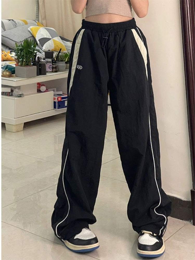 TEEK - Oversized Wide Leg Jogger Pants