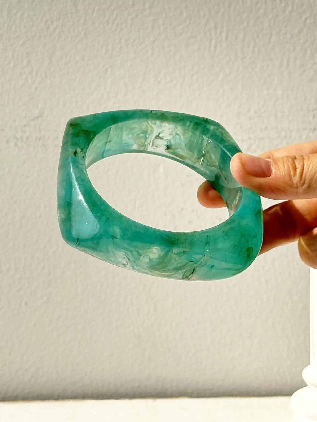 TEEK - Green Scheme Chunky Irregular Texture Bracelet JEWELRY theteekdotcom Q