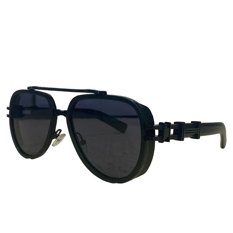 TEEK - Vintage Punk Oval Double Beam Sunglasses EYEGLASSES theteekdotcom