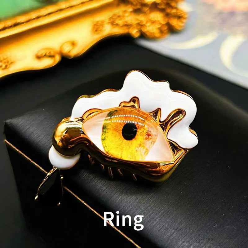 TEEK - Meaning Eye Vintage Exaggeration Jewelry JEWELRY theteekdotcom Ring  