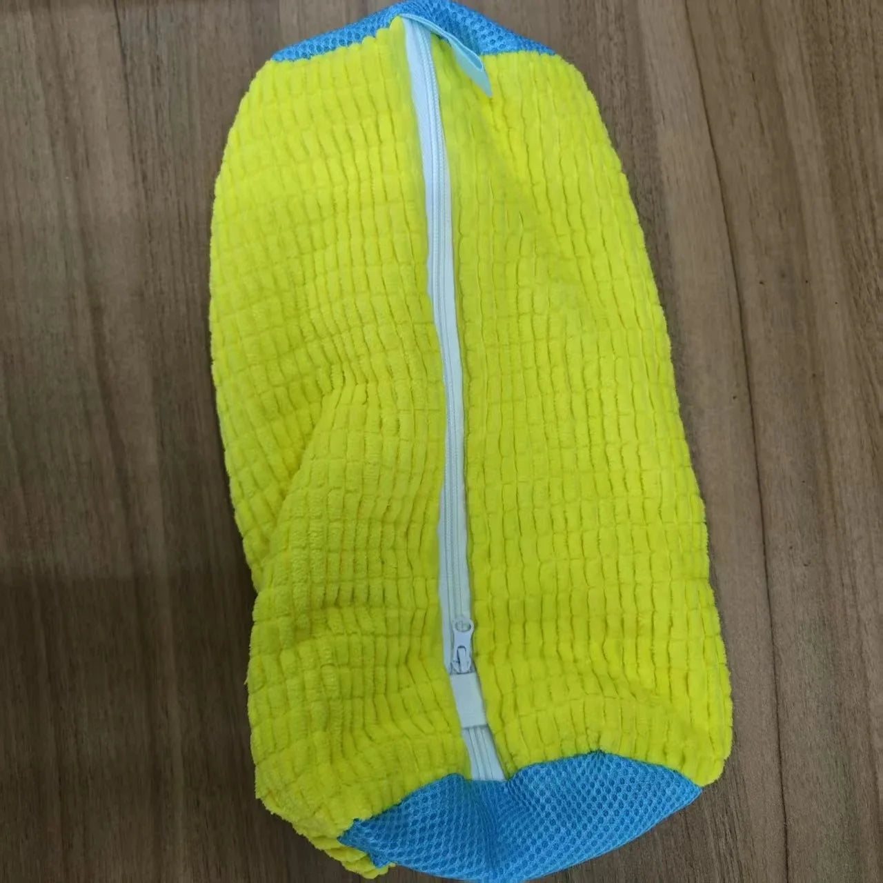 Shoe Wash Shoes Bag Padded Net Laundry Protector Fluffy fibers Polyester Washing Shoes Machine Laundry Bag Drying Bags 1PCS TEEK