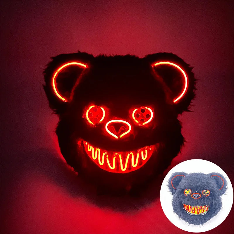 TEEK - Light Up Killer Bear | Bunny Mask