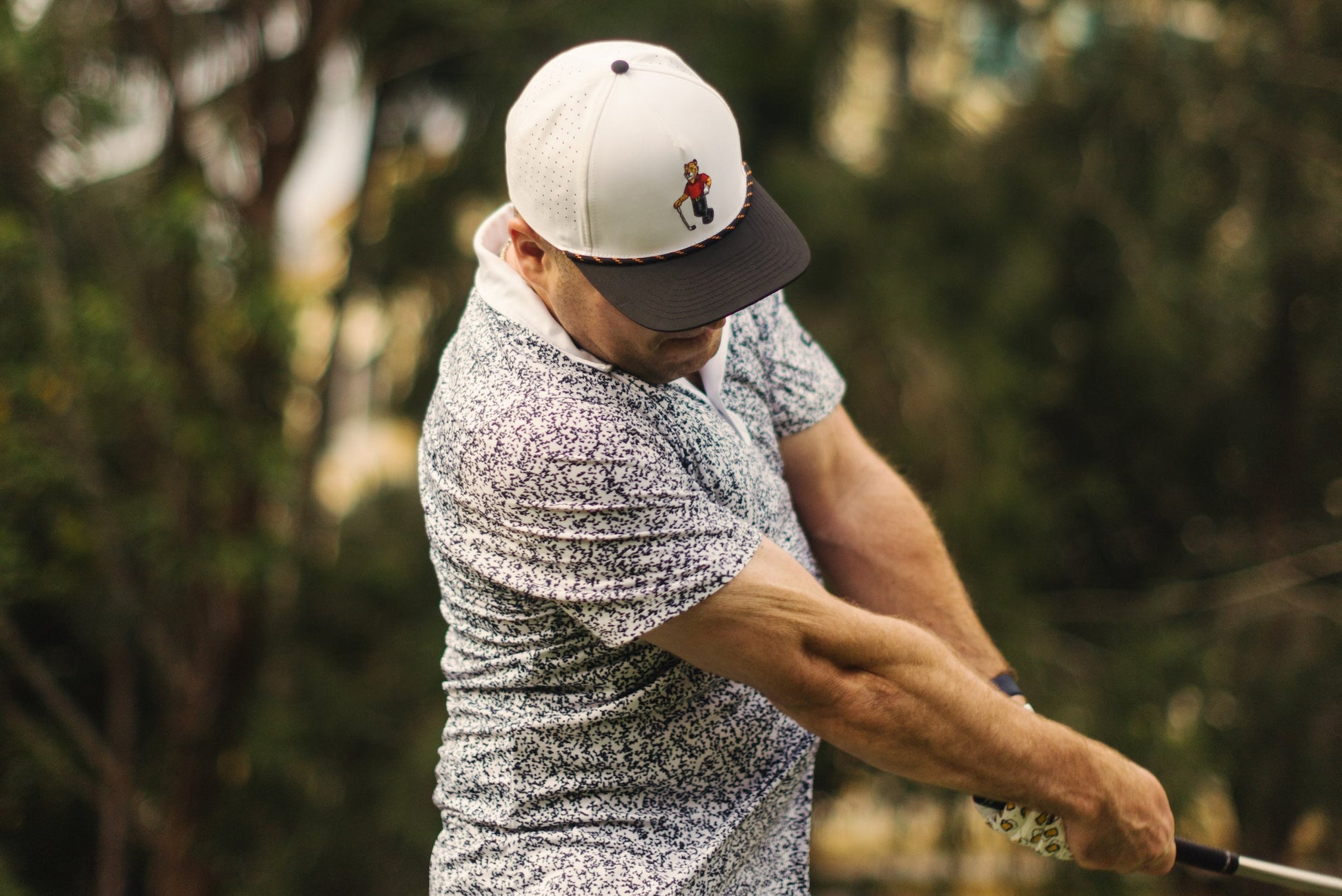 TEEK - Tiger Black Golf Rope Hat HAT TEEK SIG