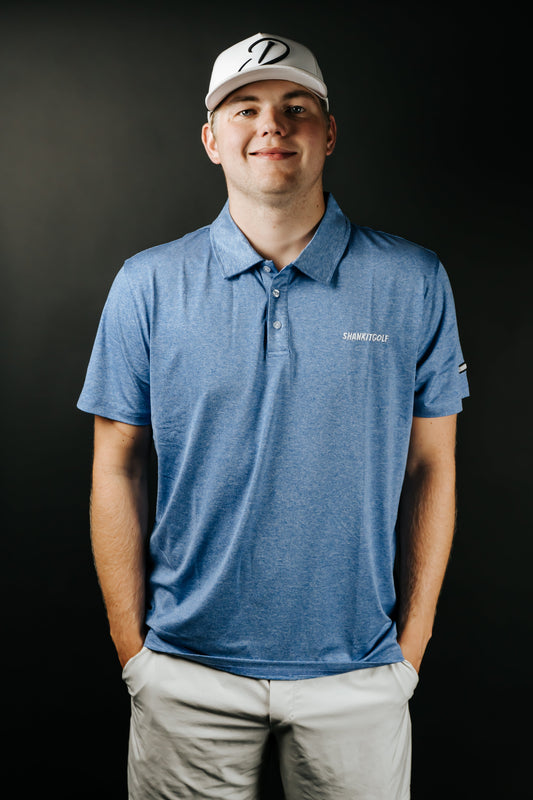 TEEK - Blue Plain Jane Polo TOPS TEEK SIG