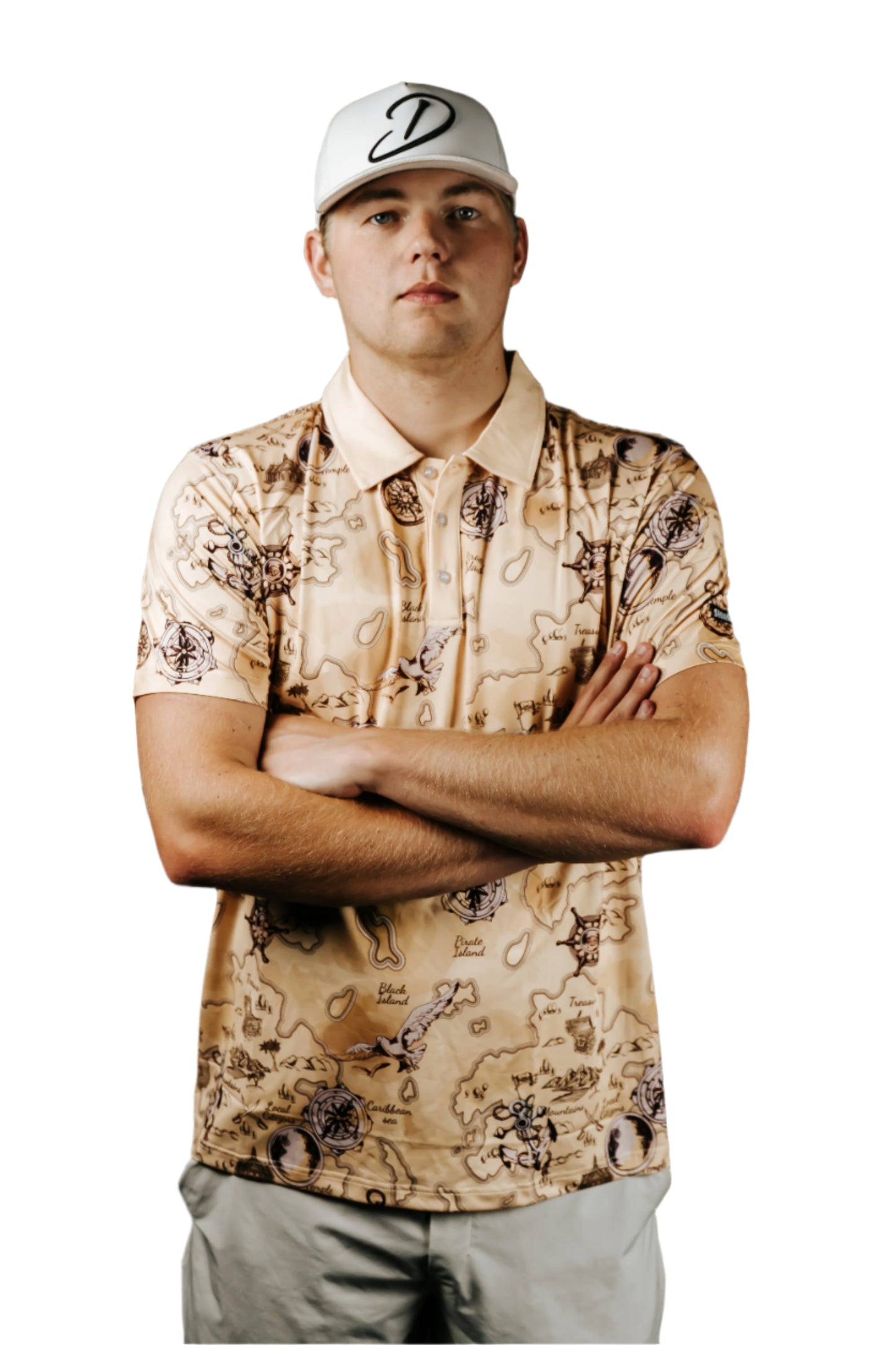 TEEK - Pirate Map Polo TOPS TEEK SIG