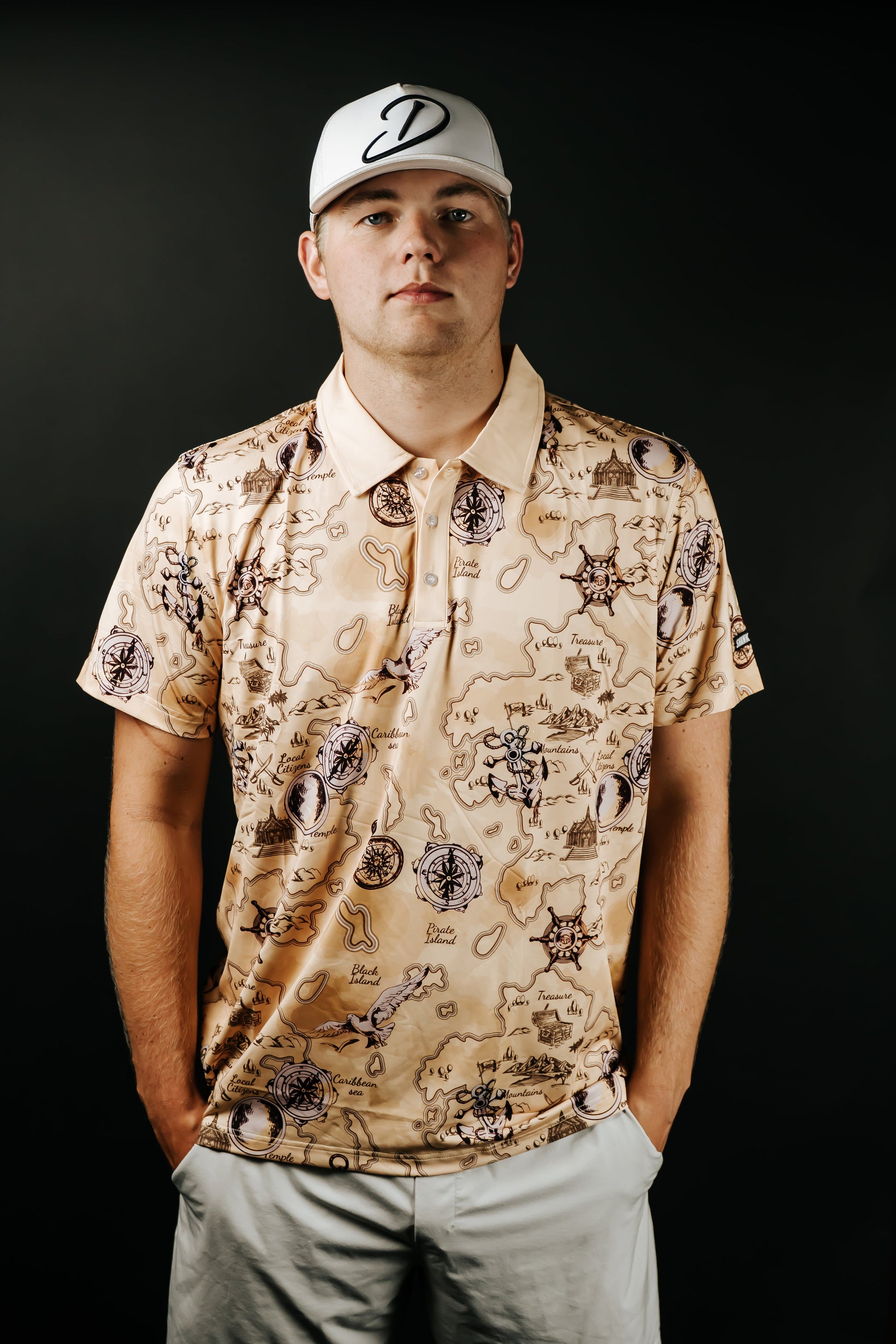 TEEK - Pirate Map Polo TOPS TEEK SIG