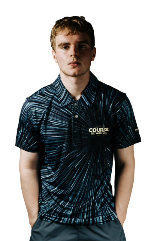 TEEK - Light speed May The Course Be With You Polo TOPS TEEK SIG