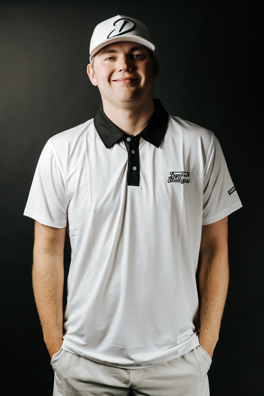 TEEK - Legalize Mulligans White Polo TOPS TEEK SIG