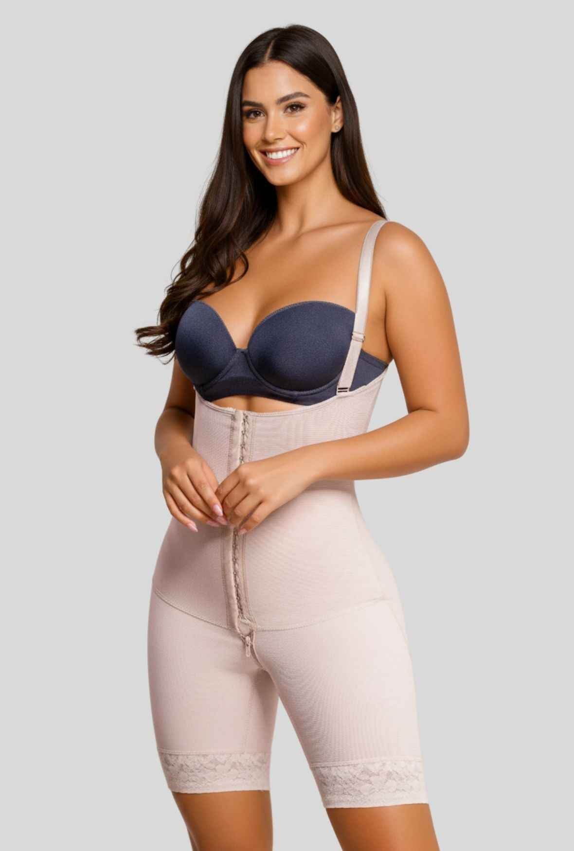 TEEK - Full Body Mid Thigh Shapewear LINGERIE TEEK VS XS Nude