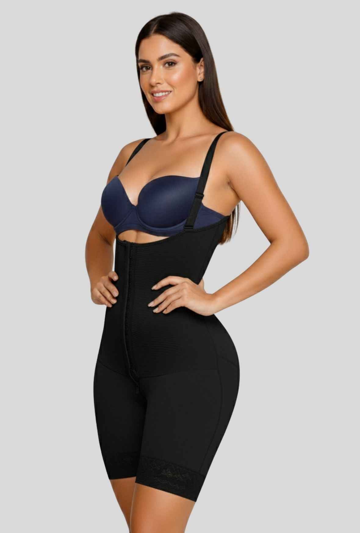 TEEK - Full Body Mid Thigh Shapewear LINGERIE TEEK VS XS Black