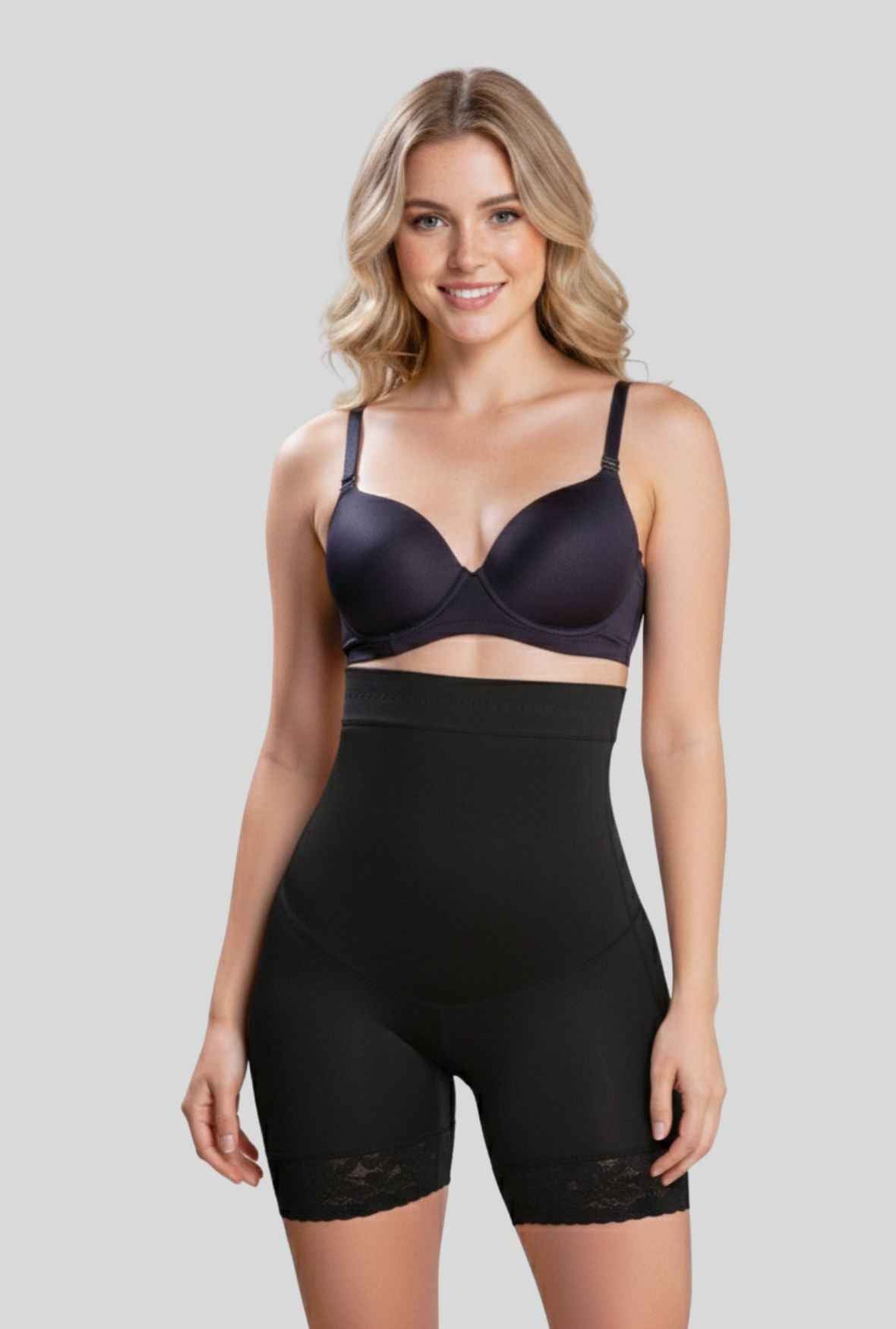 TEEK - High Waist Short Strong Compression Shaper LINGERIE TEEK VS XS Black