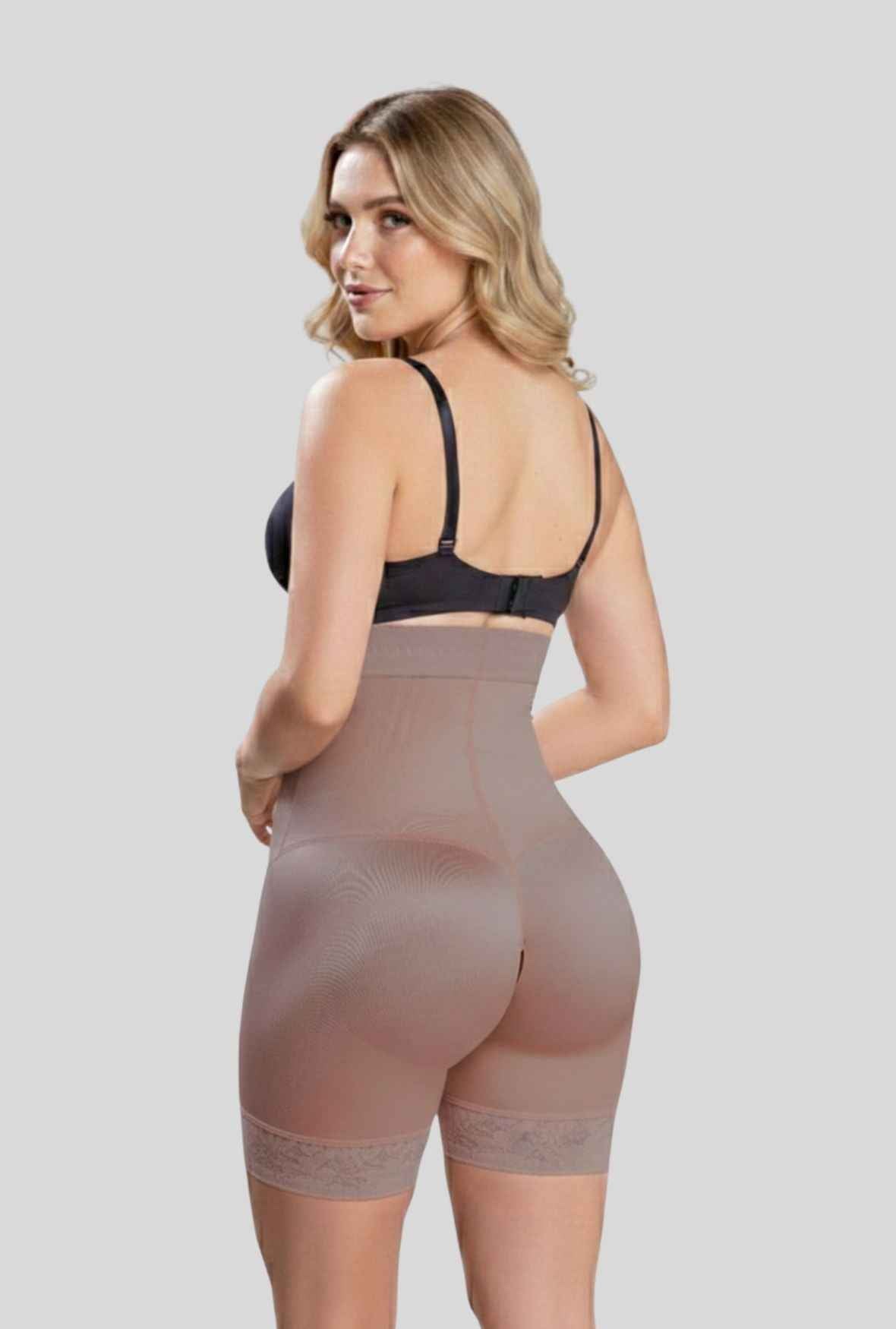 TEEK - High Waist Short Strong Compression Shaper LINGERIE TEEK VS XS Mocha