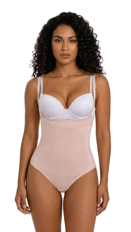 TEEK - Elastic Band Under-Bust Bodysuit LINGERIE TEEK VS 2XS Nude